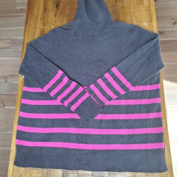 Vince Camuto Striped Turtleneck Sweater SZ Small