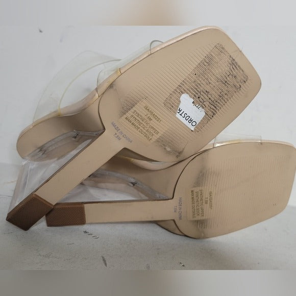 Steve Madden Isa Clear SM-Rebooted SZ 7.5