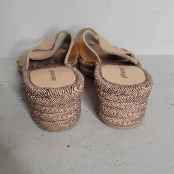 Jeffrey Campbell Monada Espadrille Slides SZ 8