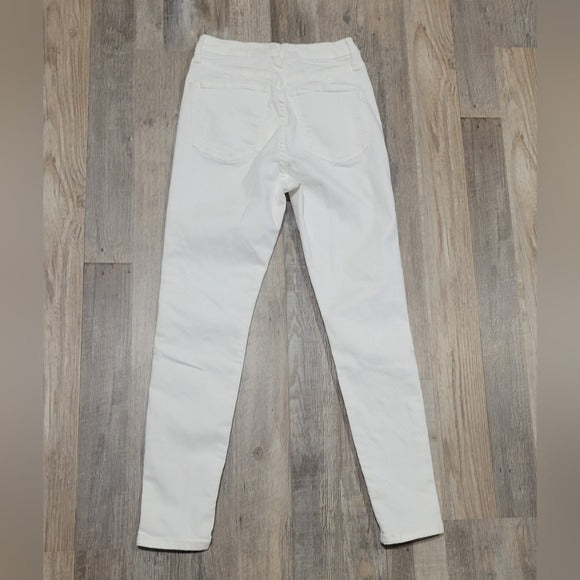 Free People White Montana Skinny Jeans SZ 29 NWOT