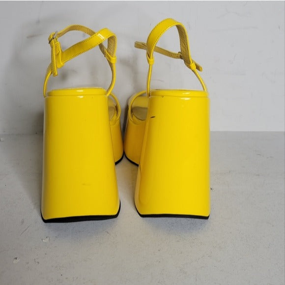 Jeffrey Campbell Exhilarate Platform Sandal SZ 6.5