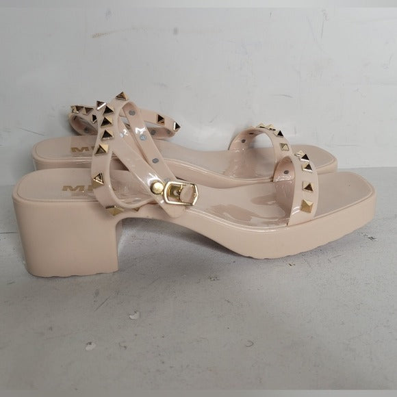 Mia Indi Platform Jelly Sandals SZ 9