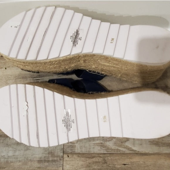 Marc Fisher Robbyn Espadrille Wedge SZ 9.5