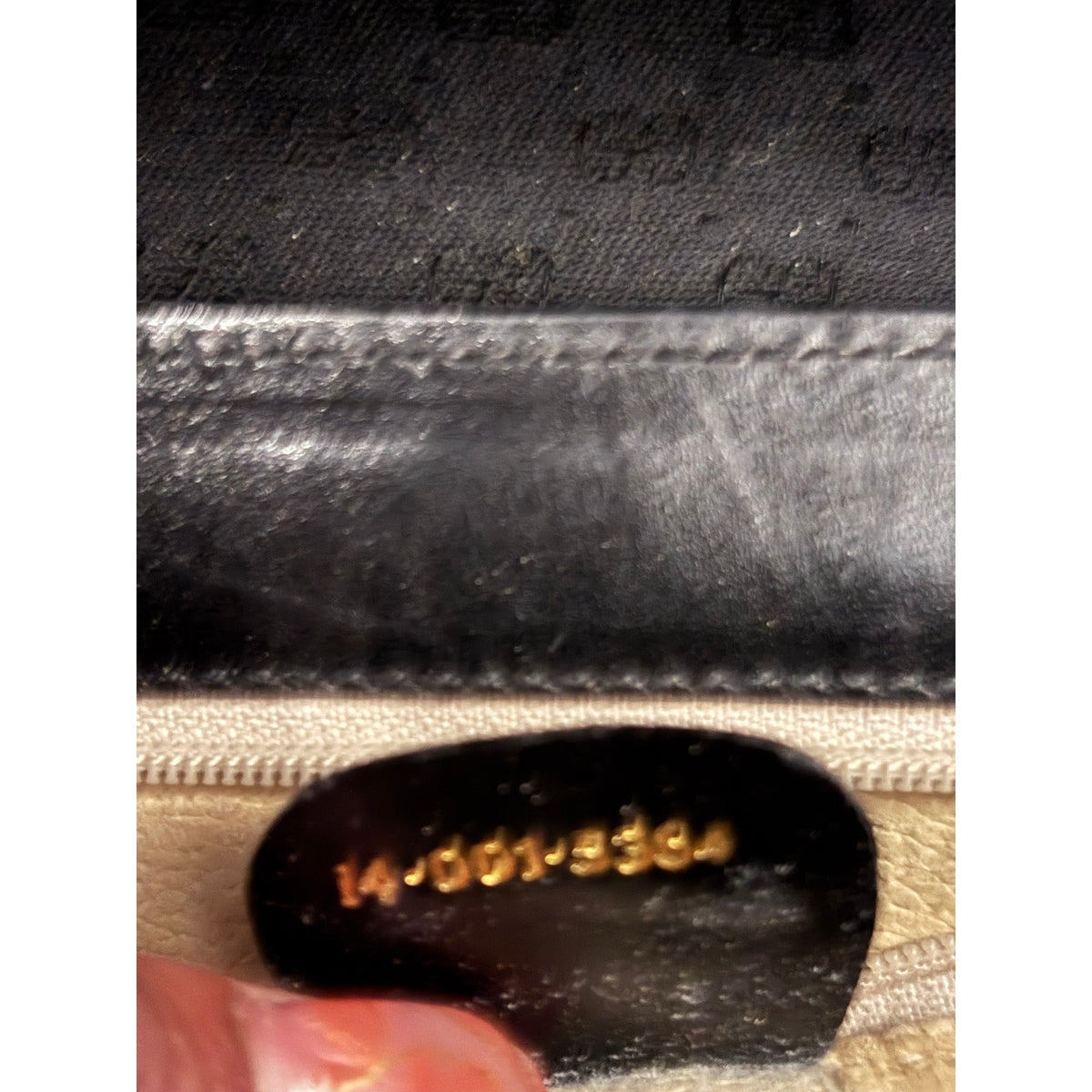 Gucci Vintage Micro GG Monogram Web Stripe Shoulder Bag