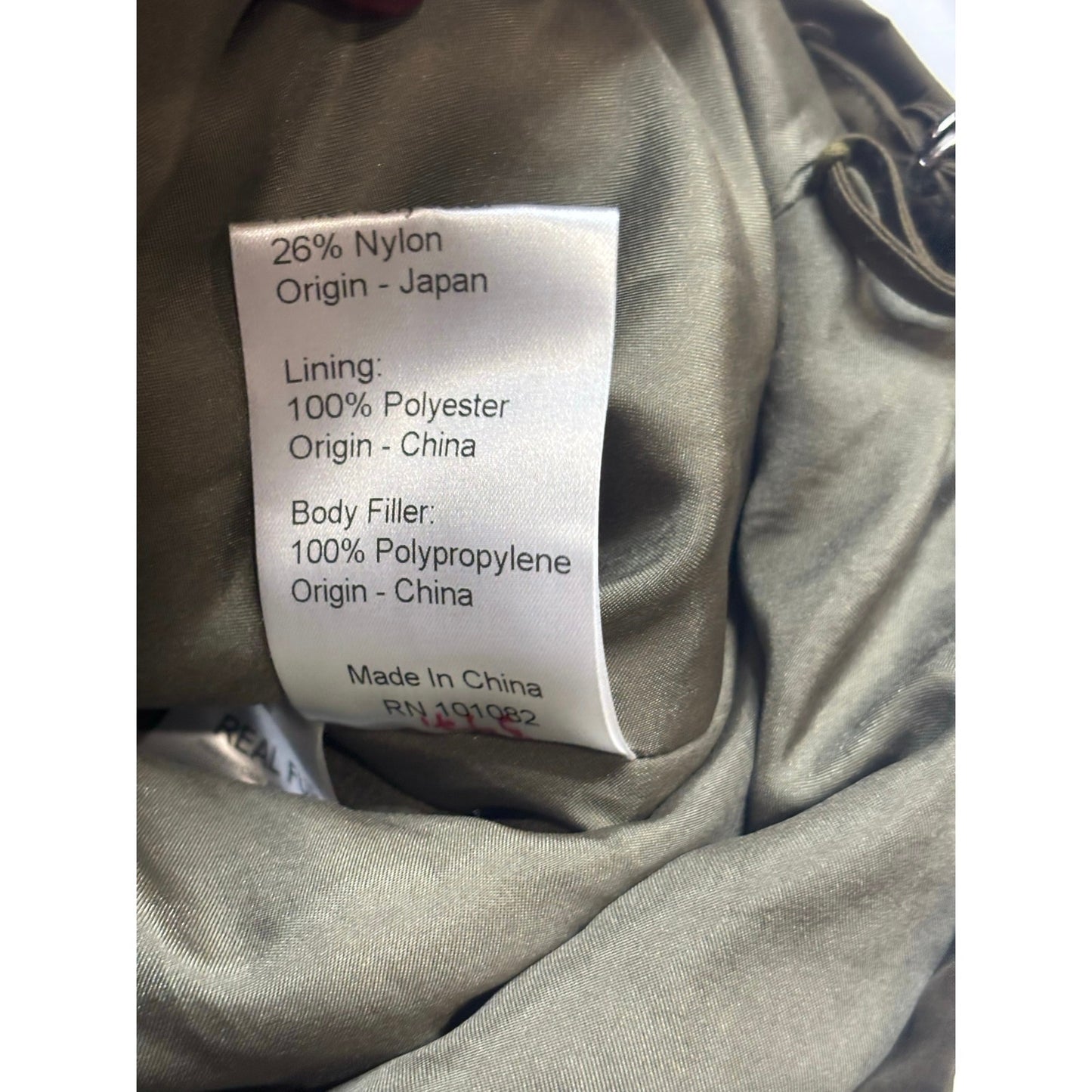 Trilogy Collections Silver Fox Fur Trim Hooded Parka XS