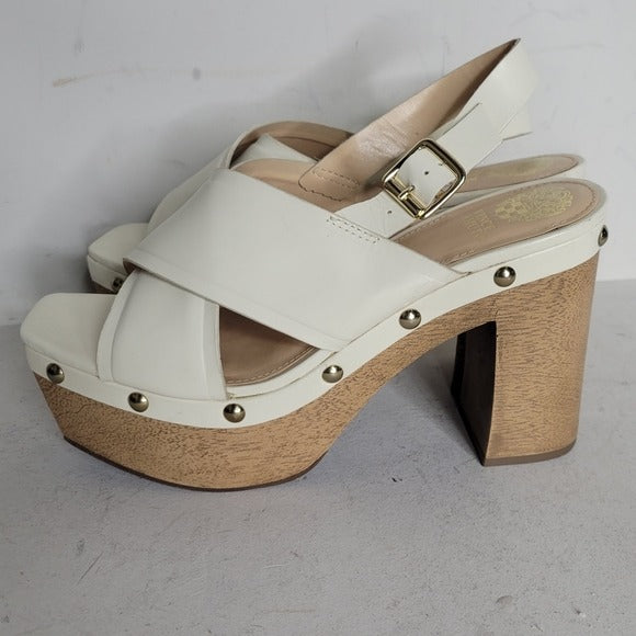 Vince Camuto Jenevya Slingback Platform Sandal SZ 9