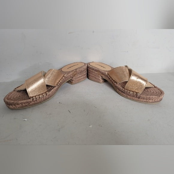 Jeffrey Campbell Monada Espadrille Slides SZ 8