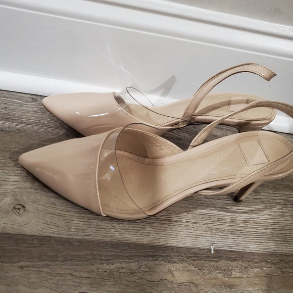 Louis Et Cie Lo-Kareena Nude Slingbacks SZ 10