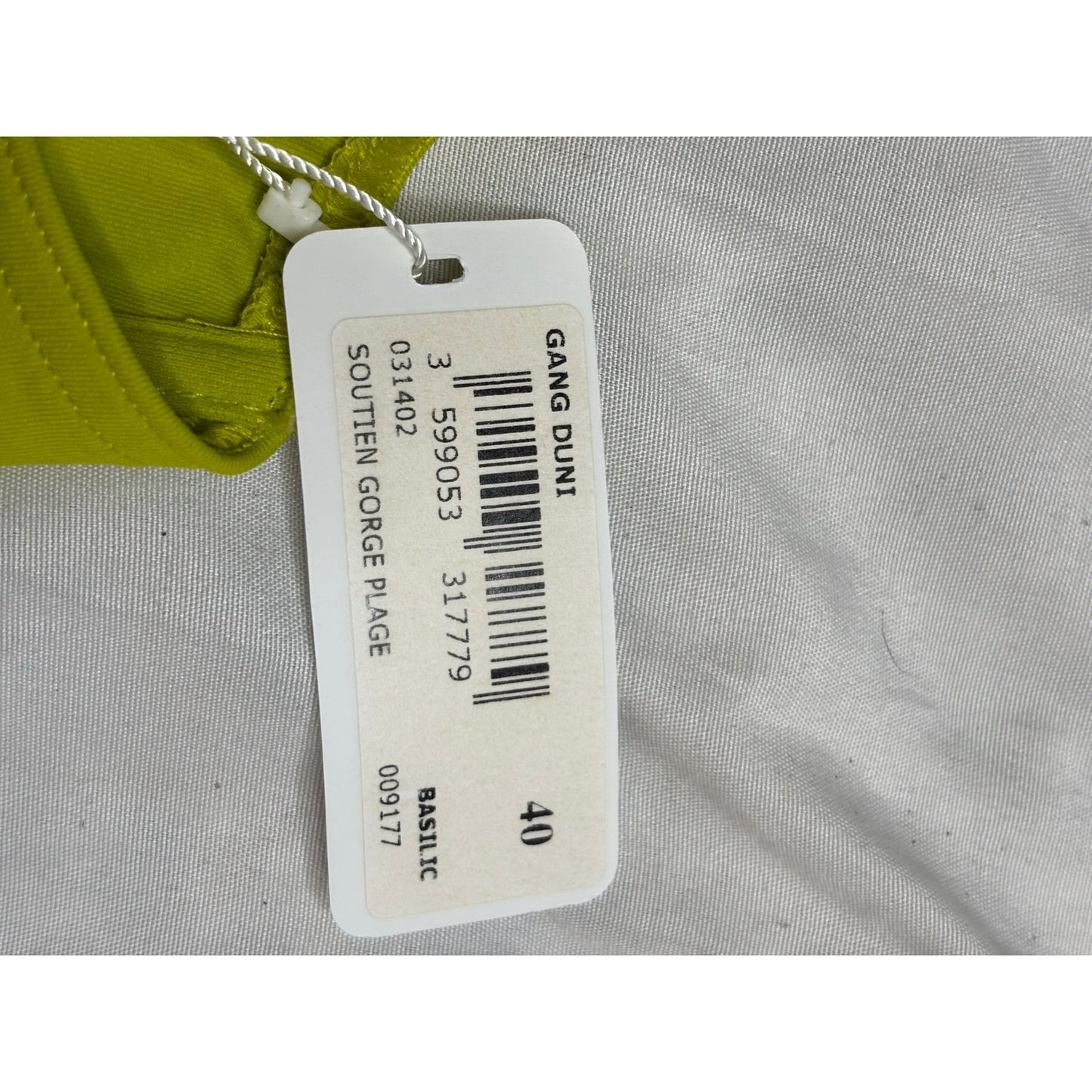 Eres Triangle Bikini Top SZ 40