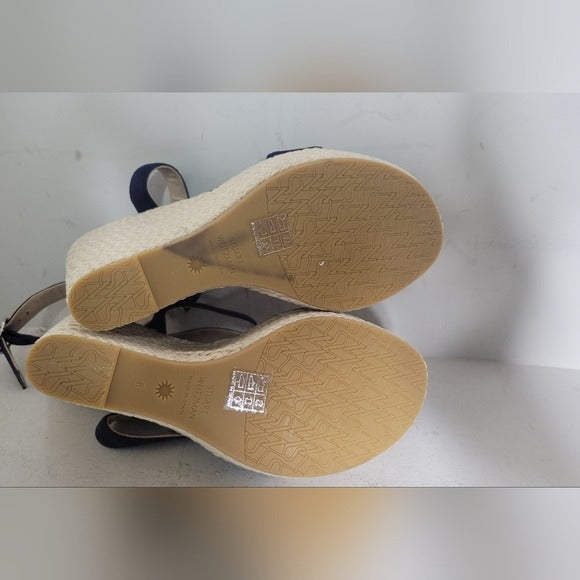 Stuart Weitzman Alex Platform Wedge Sandal SZ 8