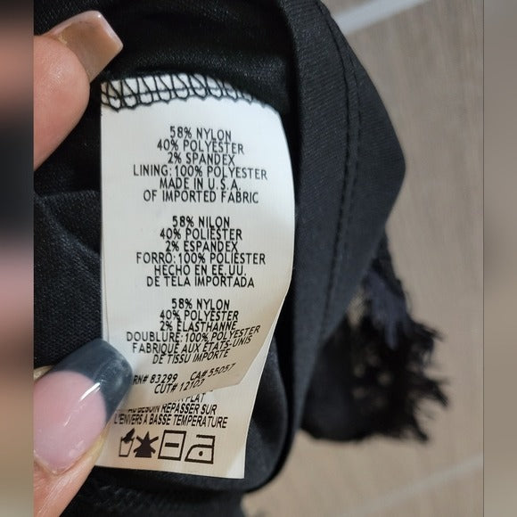 Jump Apparel Lace Sheath Dress SZ Med