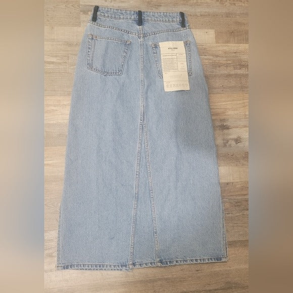 Still Here New York Pine Panama Skirt SZ 27