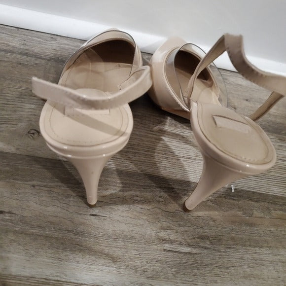 Louis Et Cie Lo-Kareena Nude Slingbacks SZ 10