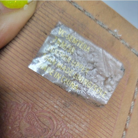 Vince Camuto Semtera Block Heel Slide Sandal SZ 7.5