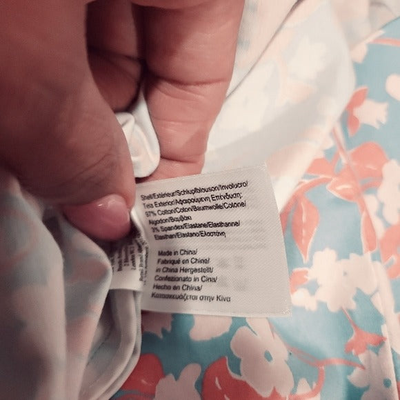 Brooks Brothers Floral A-Line Dress SZ 2