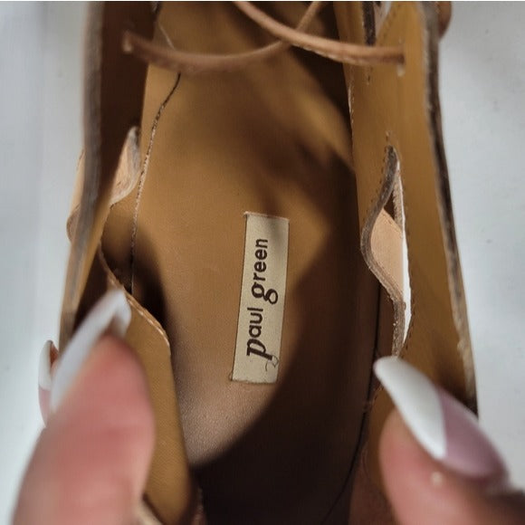Paul Green Jansen Leather Sandals SZ 6