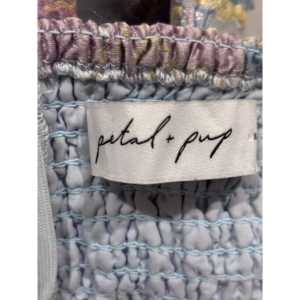 Petal & Pup Betina Bow Front Maxi Dress SZ SM