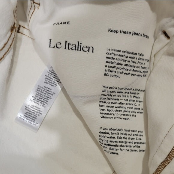 FRAME Le Italien Bermuda Denim Shorts SZ 29