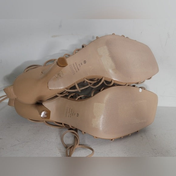 Schutz Heyde Leather Sandal SZ 10