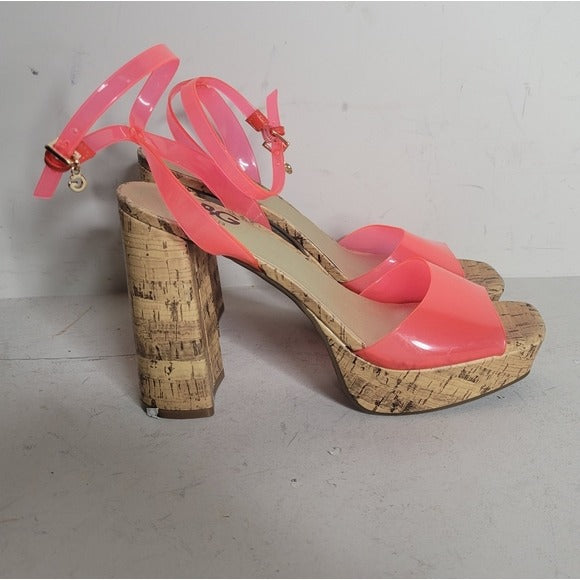 G By Guess Queen Platform Sandal SZ 9.5