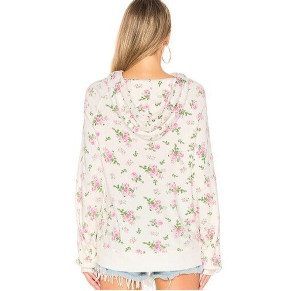 Pam & Gela Imagine Sweatshirt in Vanilla Bean SZ XS