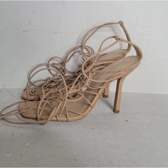 Schutz Heyde Leather Sandal SZ 10
