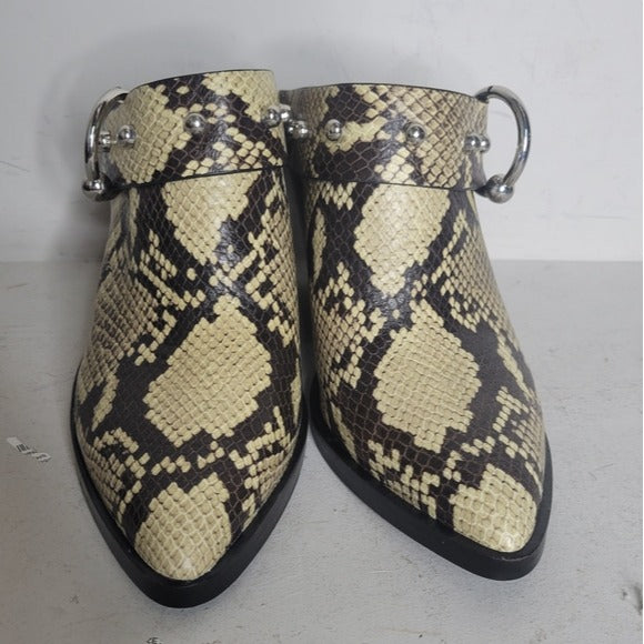 Rebecca Minkoff Sallest Too Block Heel Mules SZ 7.5