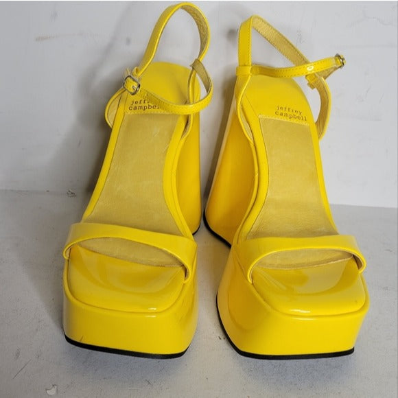 Jeffrey Campbell Exhilarate Platform Sandal SZ 6.5