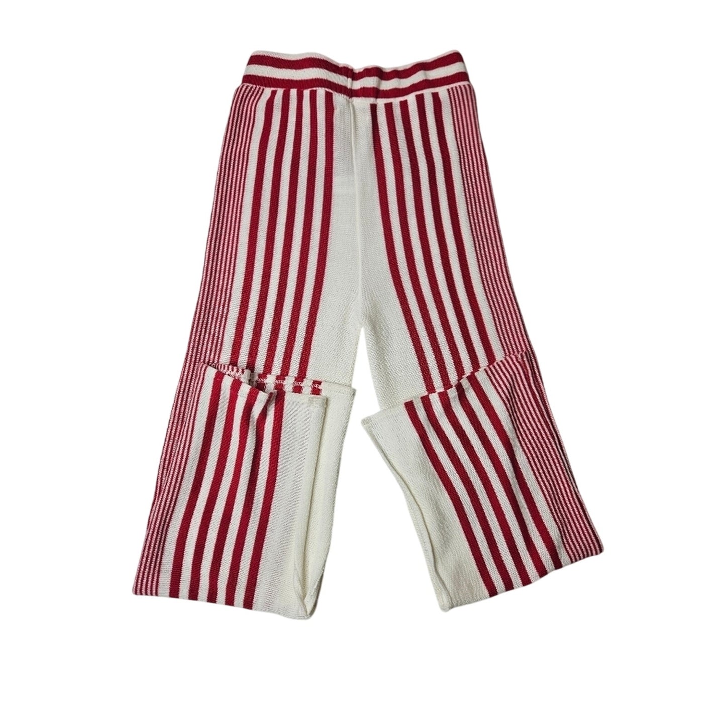 Pastíche Pepe Stripe Cotton Blend Knit Pants SZ L