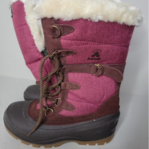 Kamik SnoValley 2 Maroon Women's Winter Boot SZ 6