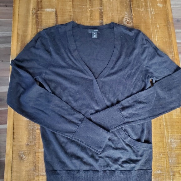 Halogen Faux Wrap Sweater SZ XS