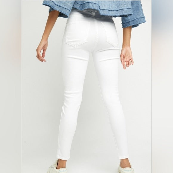 Free People White Montana Skinny Jeans SZ 29 NWOT