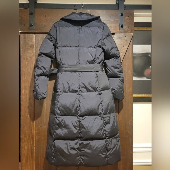 Woolrich Alsea Quilted Belted Trench Coat SZ XS