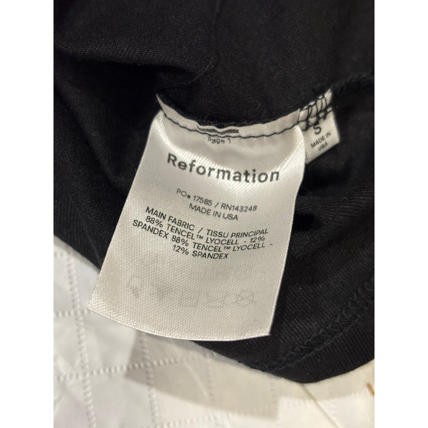 Reformation Lime Top SZ SM