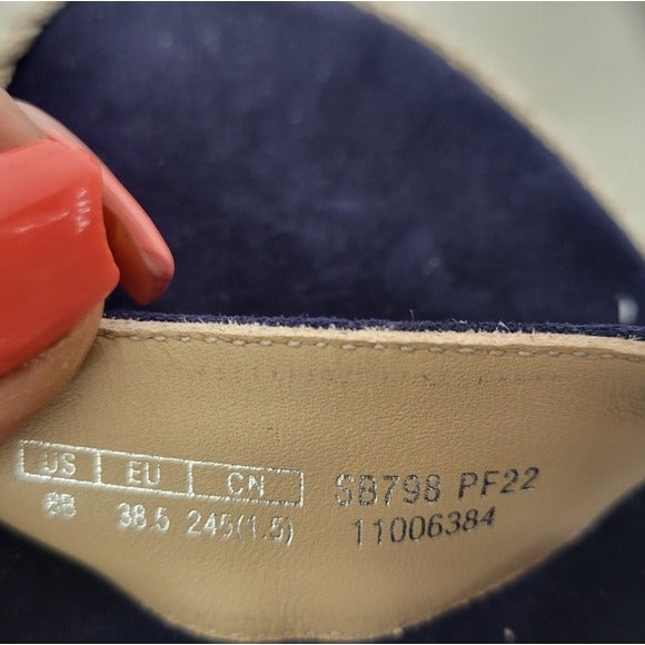 Stuart Weitzman Alex Platform Wedge Sandal SZ 8