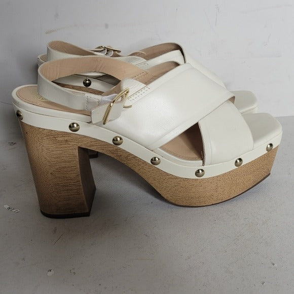 Vince Camuto Jenevya Slingback Platform Sandal SZ 9