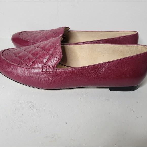 Talbots Ryan Quilted Loafers SZ 10