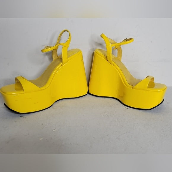 Jeffrey Campbell Exhilarate Platform Sandal SZ 6.5