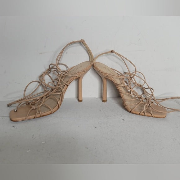 Schutz Heyde Leather Sandal SZ 10