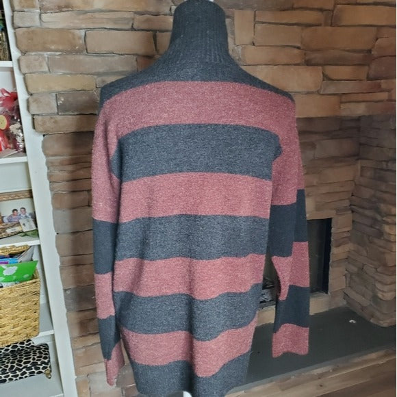Treasure&Bond Wide Stripe Tunic Sweater XS