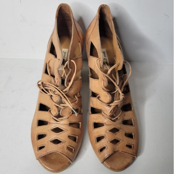 Paul Green Jansen Leather Sandals SZ 6