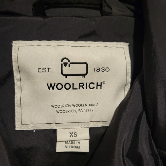 Woolrich Alsea Quilted Belted Trench Coat SZ XS