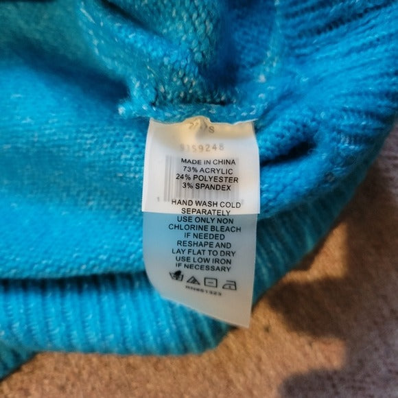 Vince Camuto Surplus Neck Wrap Sweater SZ SM
