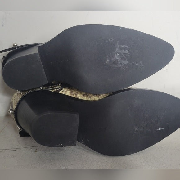 Rebecca Minkoff Sallest Too Block Heel Mules SZ 7.5