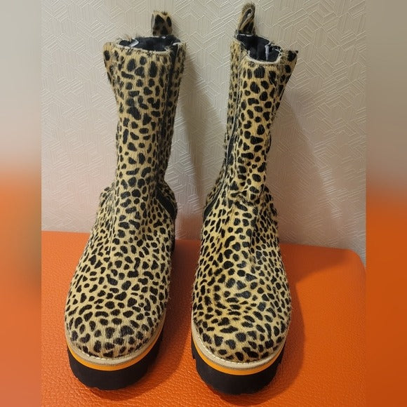 Montelliana Tamara Genuine Shearling Lined Boot SZ 39