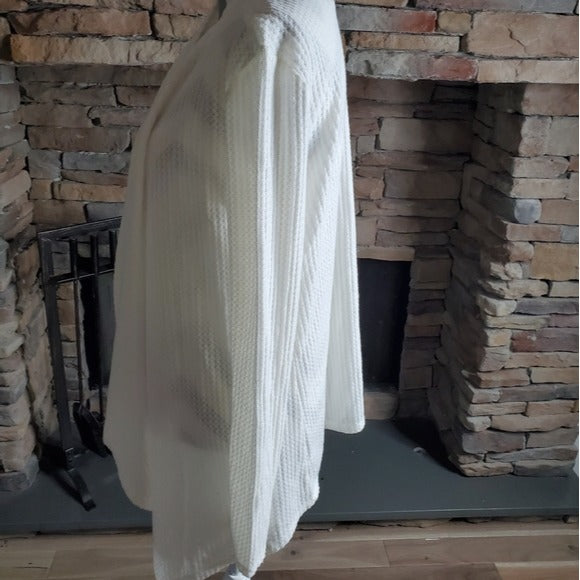 Socialite Fly Away Ivory Cardigan SZ Small