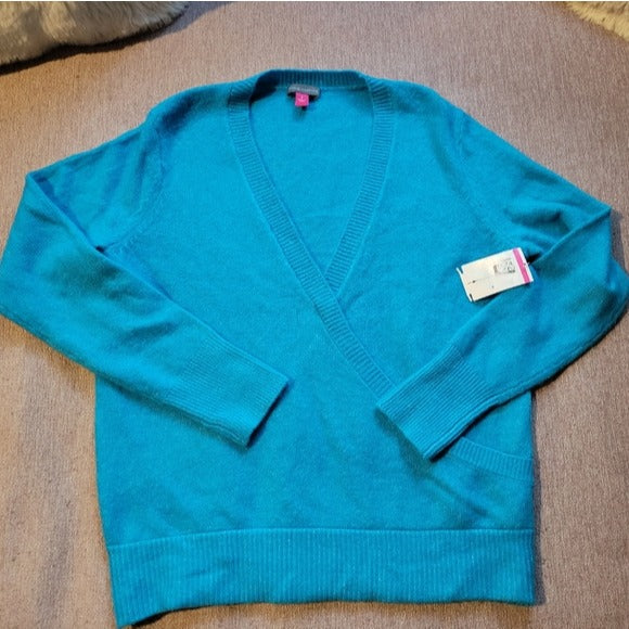 Vince Camuto Surplus Neck Wrap Sweater SZ SM