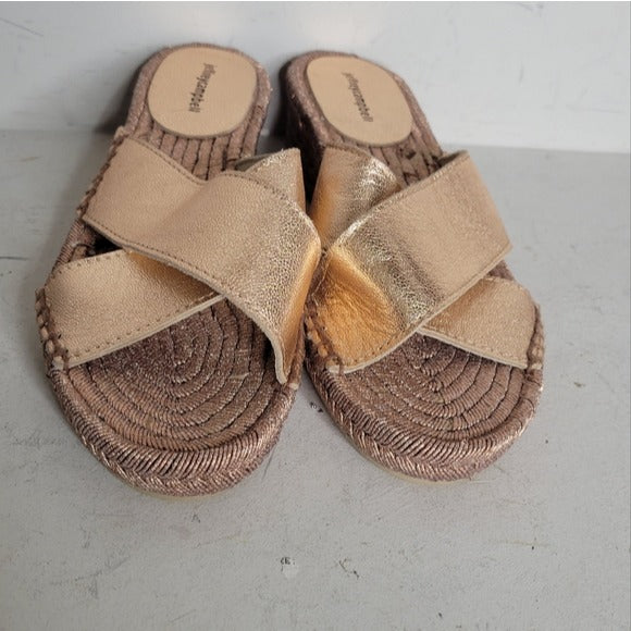 Jeffrey Campbell Monada Espadrille Slides SZ 8