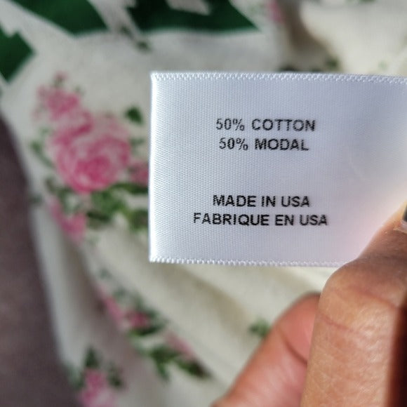 Pam & Gela Imagine Sweatshirt in Vanilla Bean SZ XS