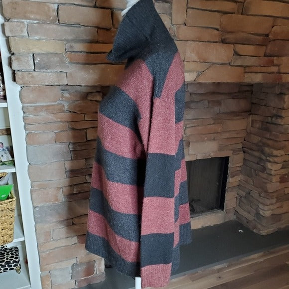 Treasure&Bond Wide Stripe Tunic Sweater XS